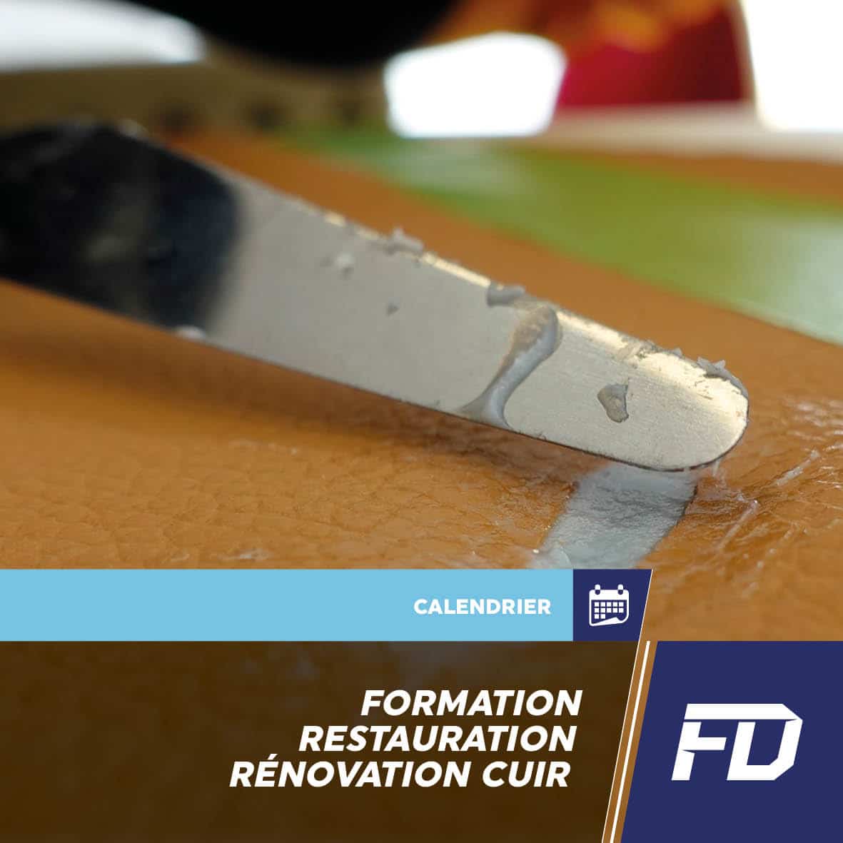 formation renovation restauration du cuir prochaines dates FD Formation Detailing 78