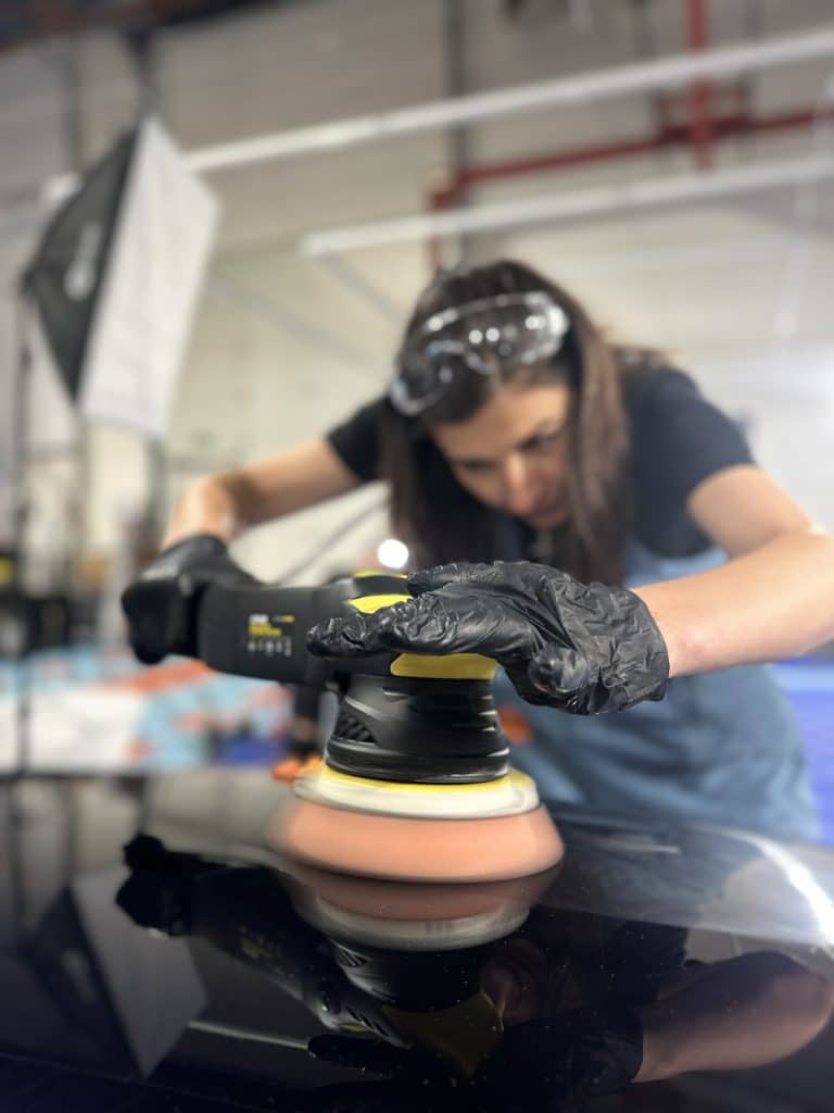 polissage et lustrage automobile