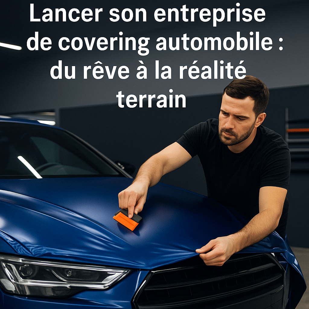 Lancer son entreprise de covering automobile : du rêve à la réalité terrain