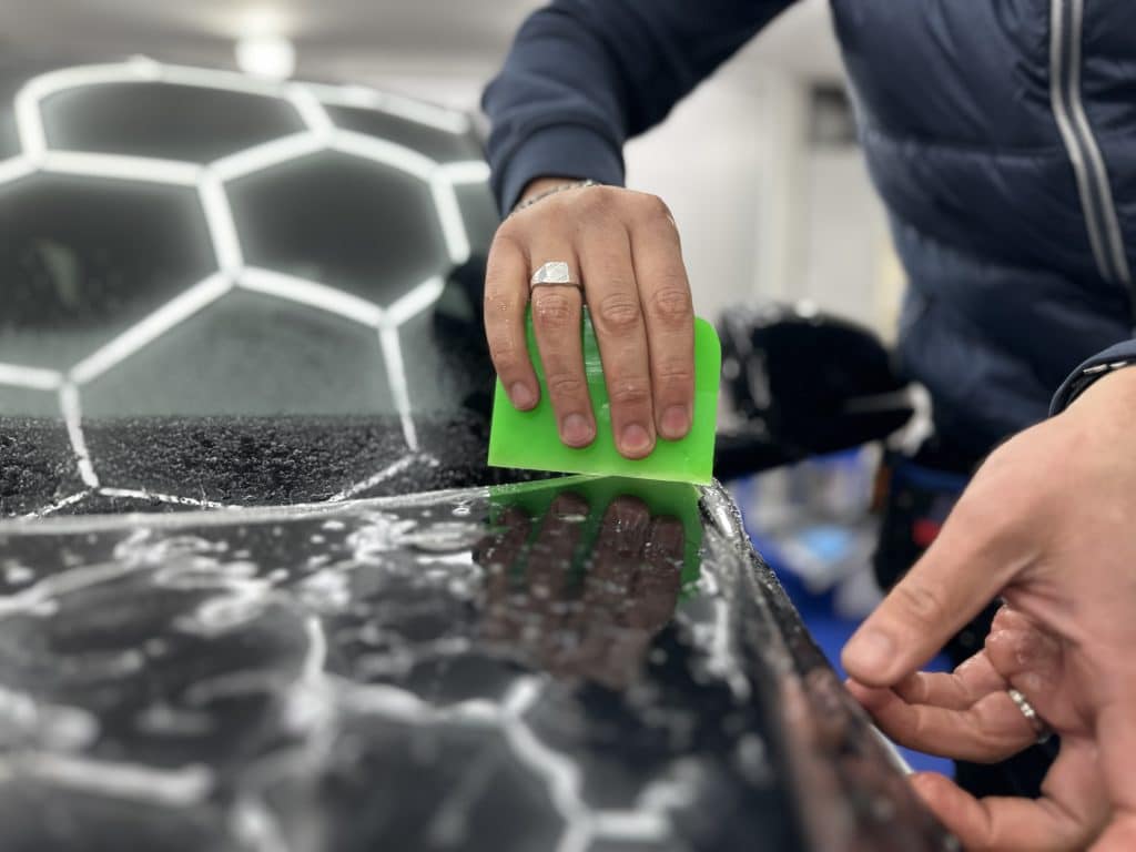 se former a la pose de film protection carrosserie auto