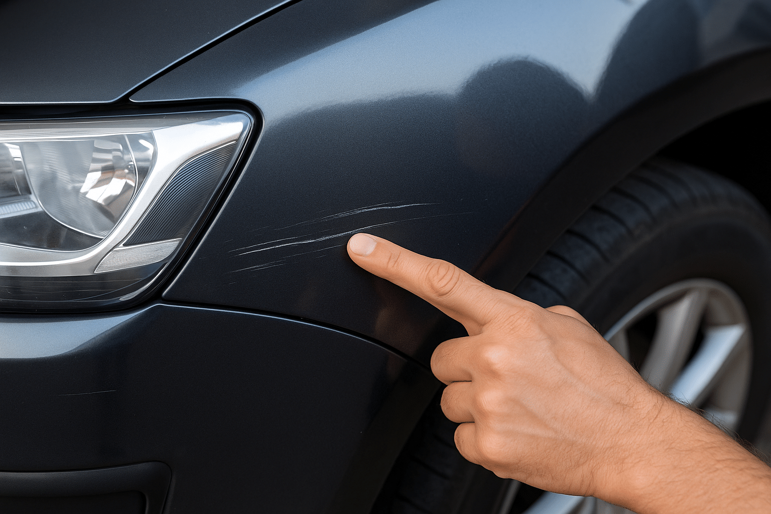 Ne laissez plus une voiture rayée gâcher votre plaisir de conduite