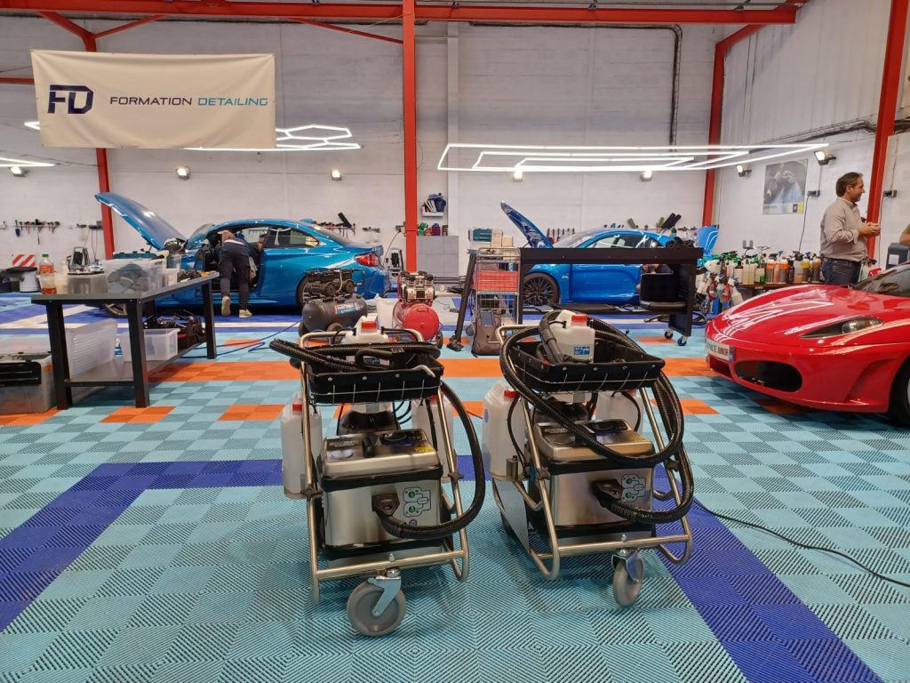 se former à la vapeur avec machine supraseam