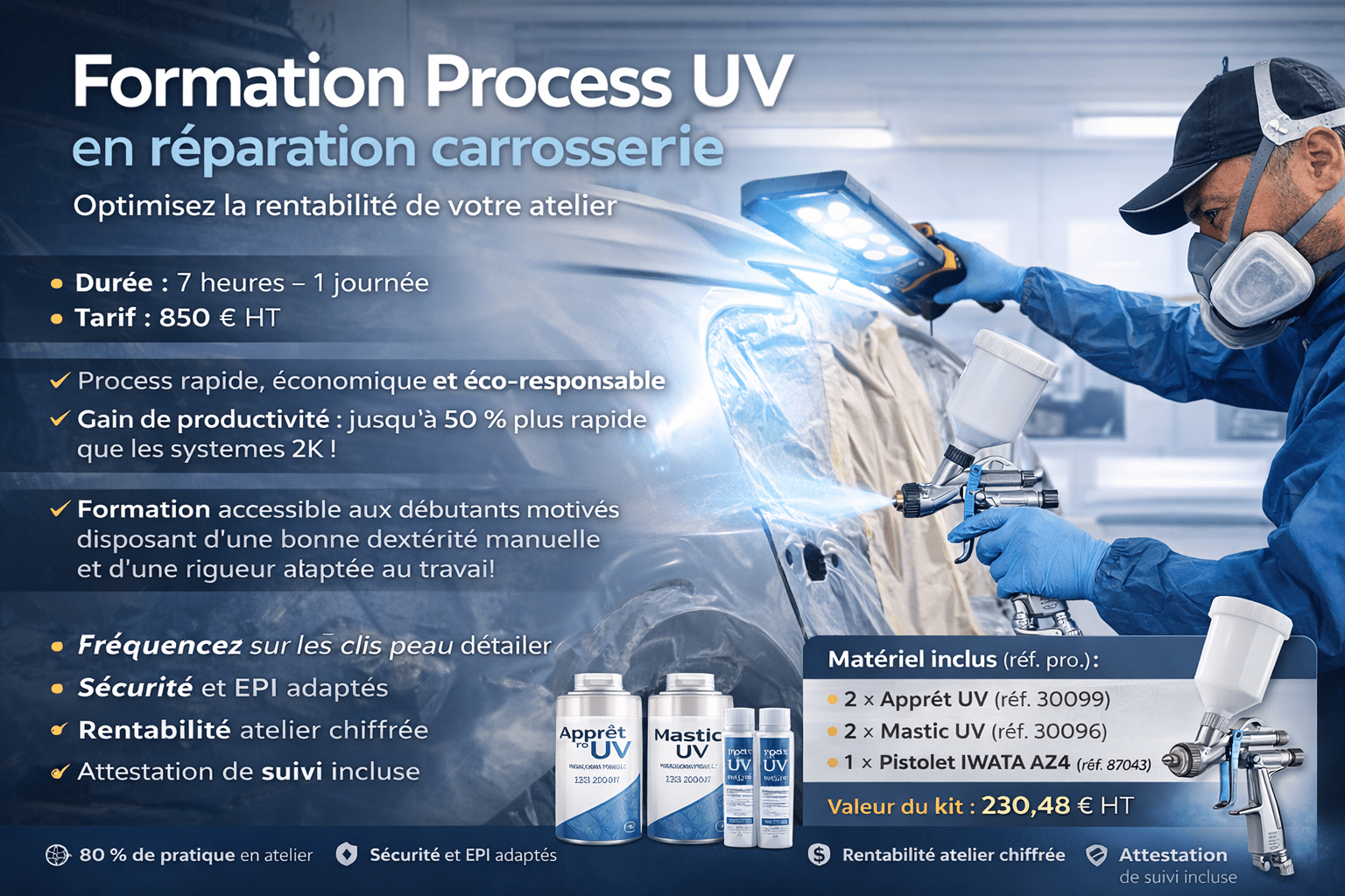 Process UV FD Formation Auto, Akemi Anest Iwata