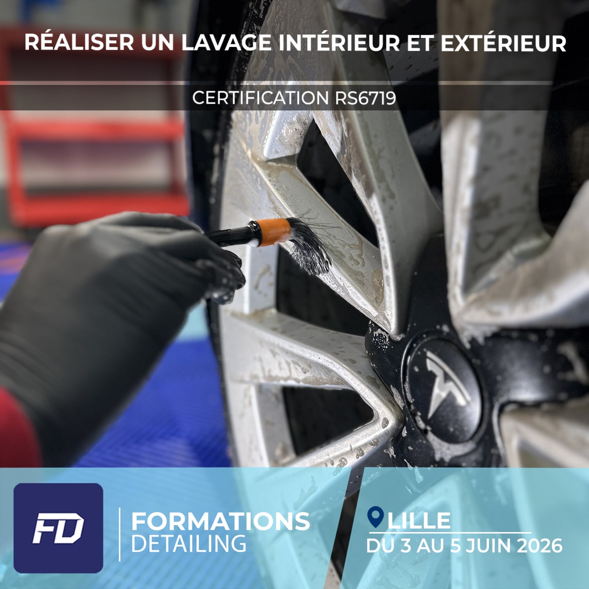 Formation lavage auto cpf CMA de Lille Hauts de France