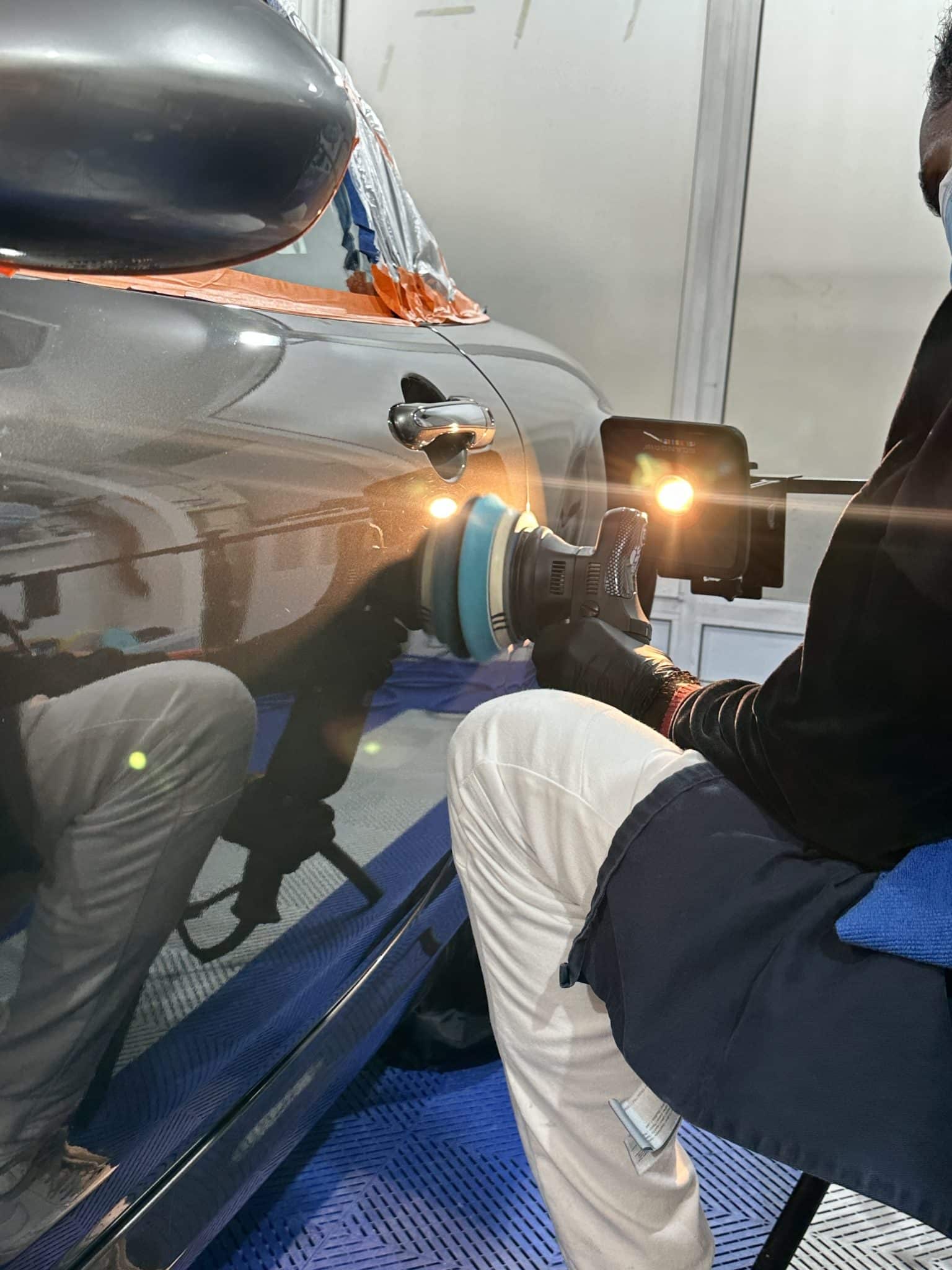 apprendre le lustrage de voiture