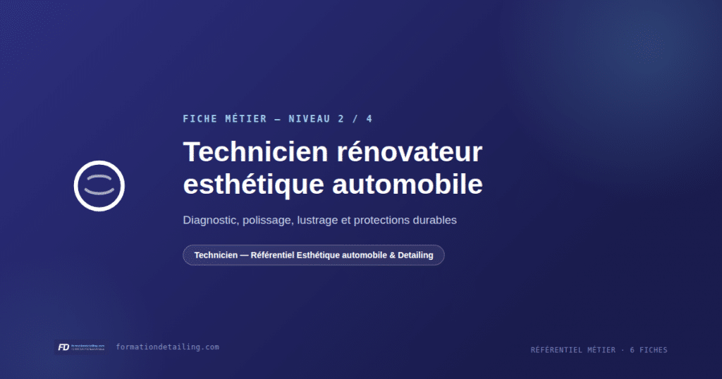 Fiche metier Technicien-renovateur - referentiel FD Formation Detailing