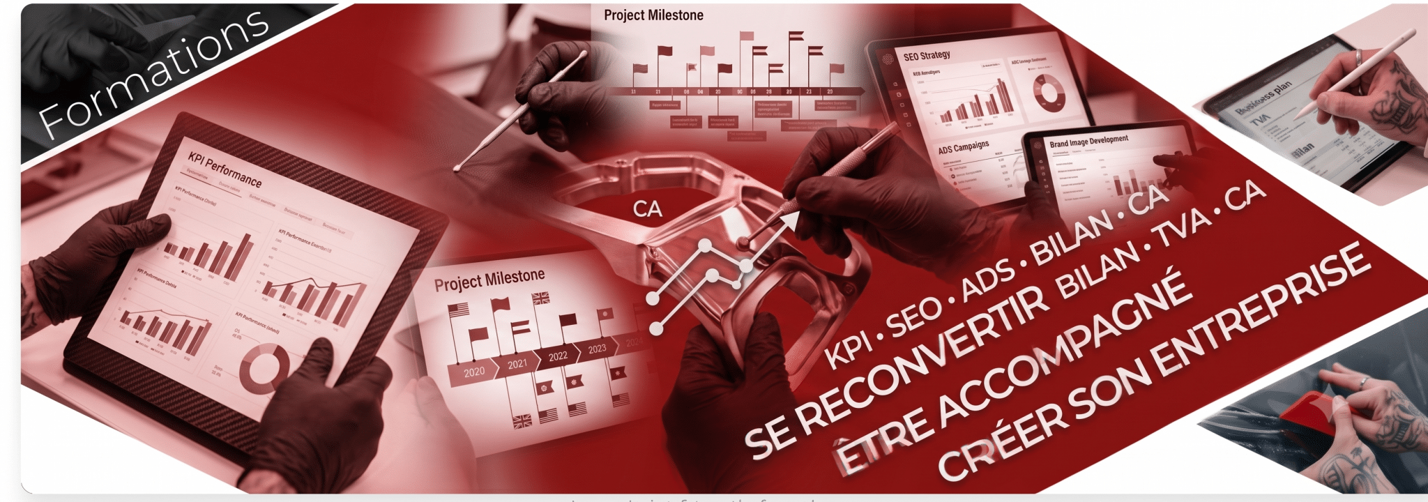 reconversion ou suivi et developpement entreprise