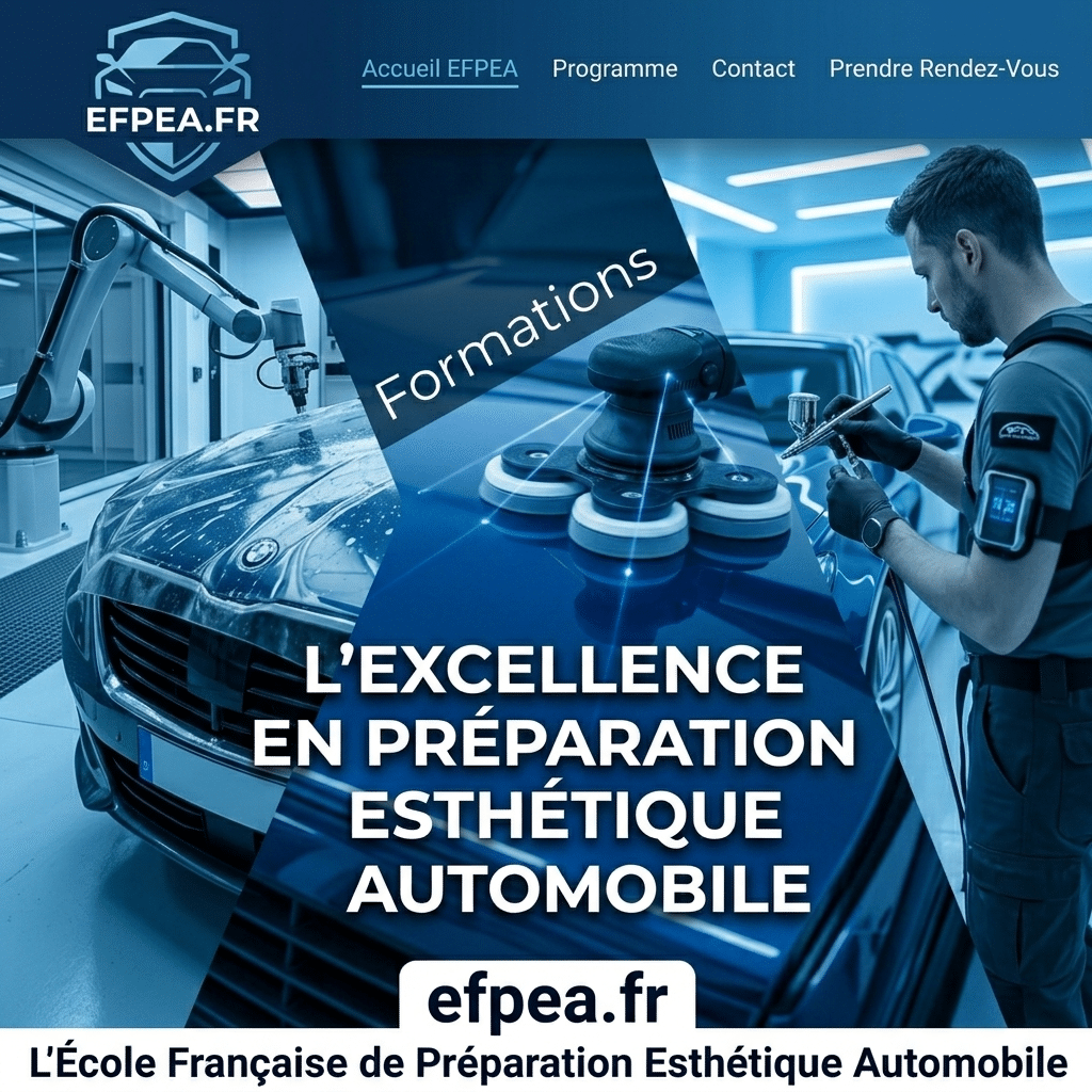EFPEA : École Française de la Préparation Esthétique Automobile